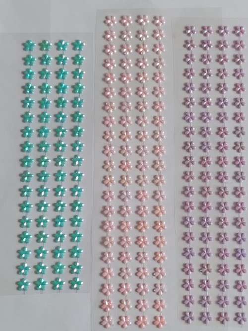 Self-adhesive rhinestone crystals/beads  - 10mm