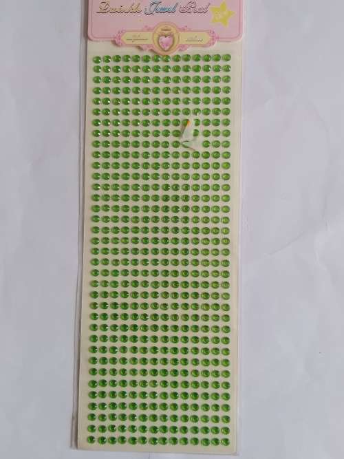 Self-adhesive rhinestone crystals/beads - 3mm