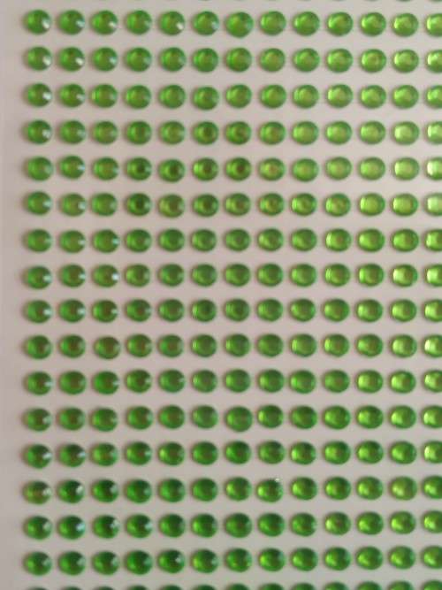 Self-adhesive rhinestone crystals/beads - 3mm