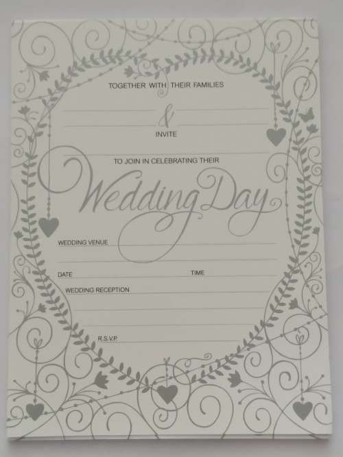 Clearance Sale - Wedding Invitation