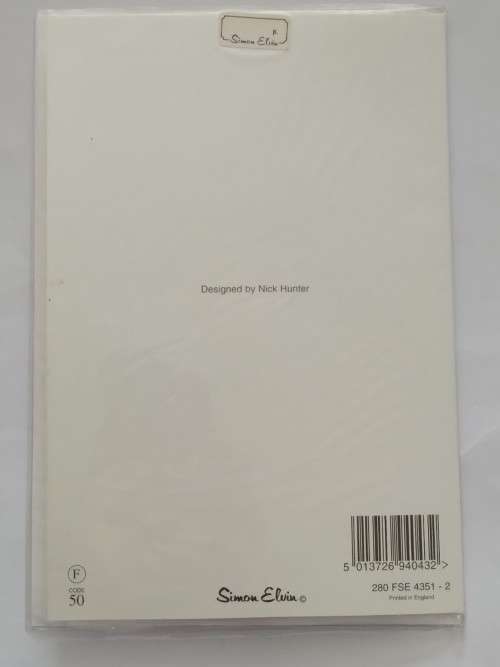 Clearance Sale - Fathers Day Card (Embossed)  +  Envelope  20cm x 14cm