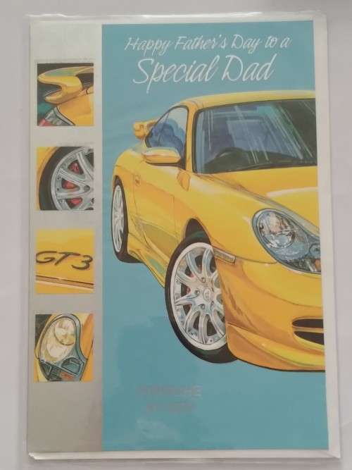 Fathers day card  +  envelope