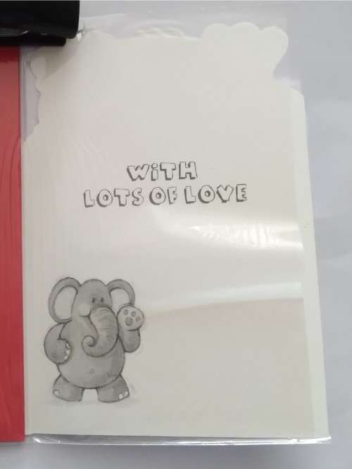 Clearance Sale - Fathers Day Card (Embossed)   +  Envelope  20cm x 14cm