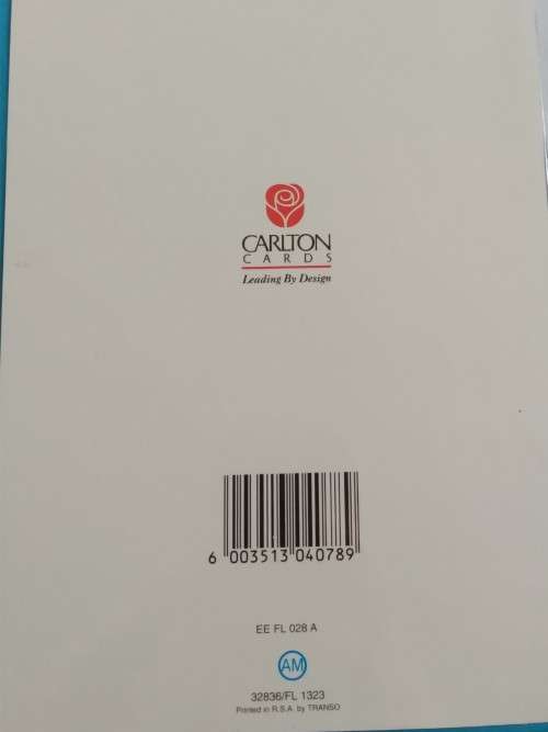 Love/Valentines card + envelope