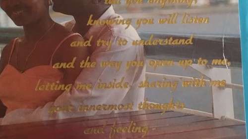 Love/Valentines card + envelope