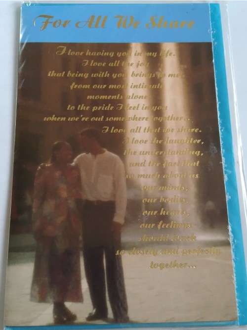 Valentines card + envelope