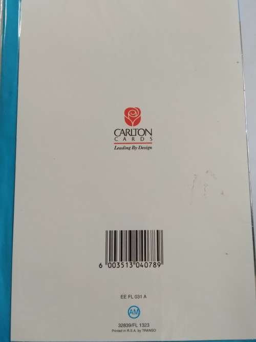 Valentines card + envelope