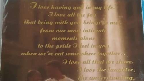 Valentines card + envelope