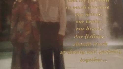 Valentines card + envelope