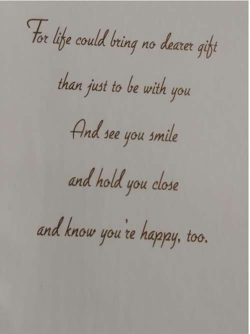 Love/Valentines card + envelope