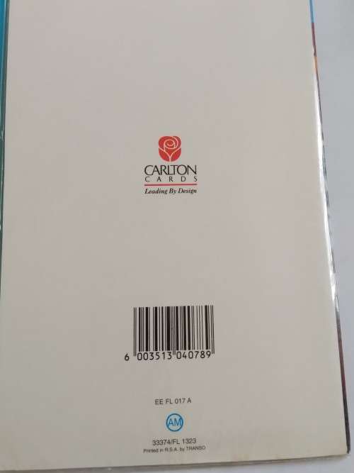 Love/Valentines card + envelope