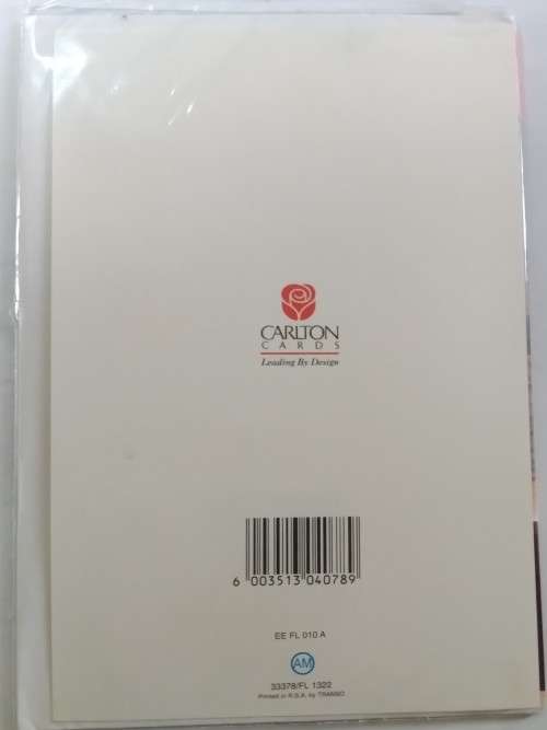 Love/Valentines  card + envelope