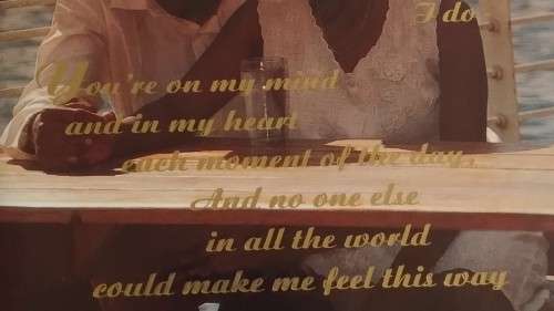 Love/Valentines  card + envelope