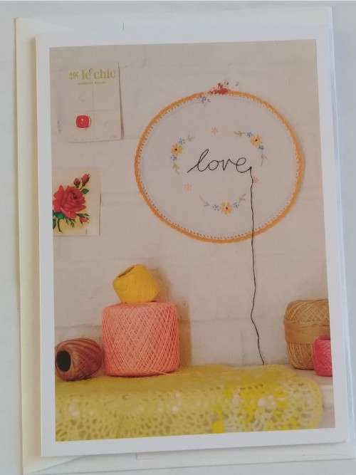 Clearance Sale - General Card  +  Envelope   15cm x 10.5cm (Soft Card)