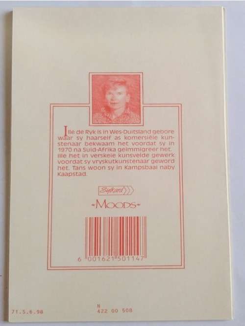 Clearance Sale - Simpatie Kaart + Koevert   19cm x 10.5cm