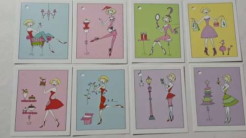 8 x Gift tags (no rope)   7cm x 5cm