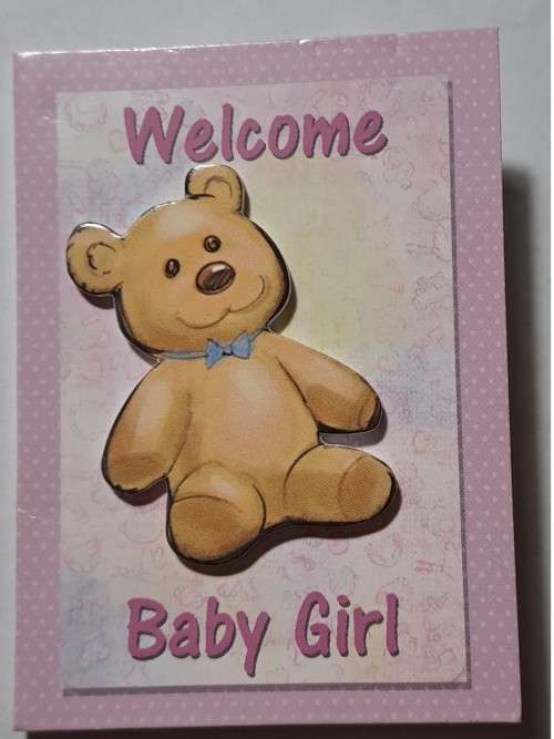 Mini embossed card   8cm x 5.5cm