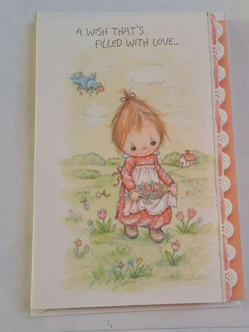 Clearance Sale - Unused - Mothers Day Card NO  Envelope   18cm x 12cm