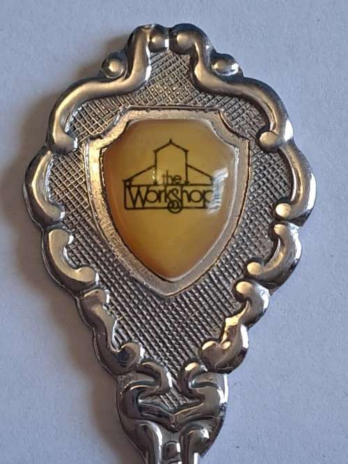 Vintage souvenir spoon - The Workshop -  Husky