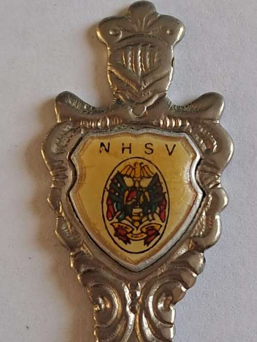 Vintage souvenir spoon -N H S V - Nederduitsch Hervormde Sustersvereniging |