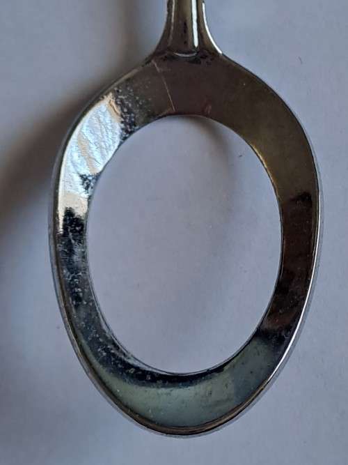 Vintage souvenir spoon -Van den Merwe