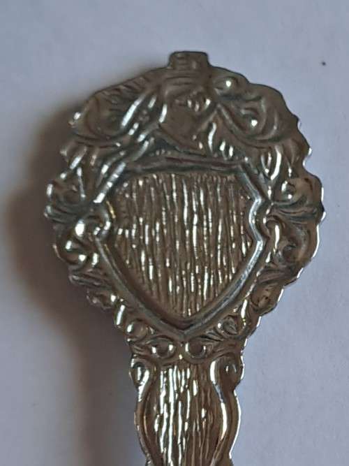 Vintage souvenir spoon -Van den Merwe