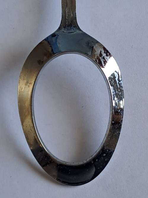 Vintage souvenir spoon -Van den Merwe