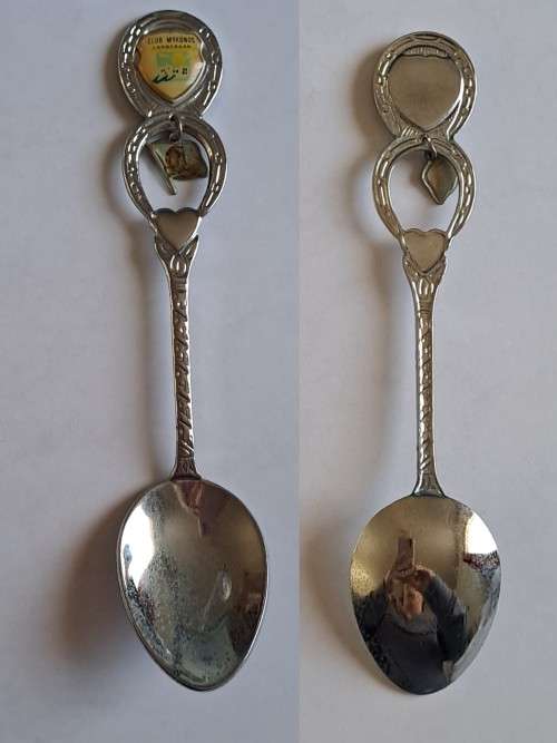 Vintage souvenir spoon -Club Mykonos Langebaan