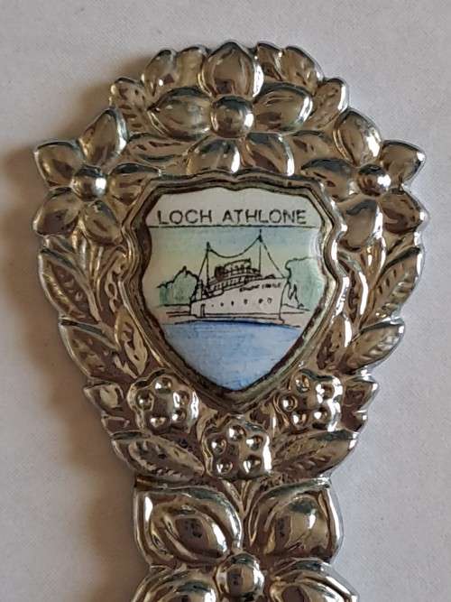 Vintage souvenir spoon -Loch Athlone -  Bloemfontein
