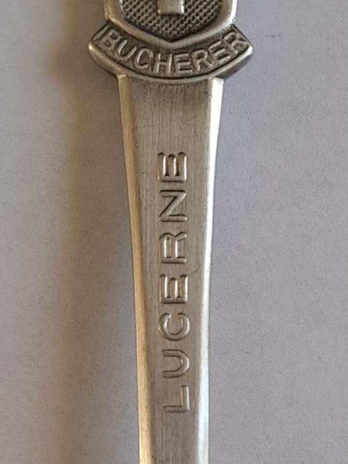 Vintage Souvenir Spoon -Rolex -  Bucherer -  Lucerne