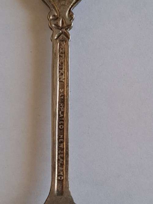 Vintage souvenir spoon -Picton N.Z -  Perfection silver plated -  New Zealand