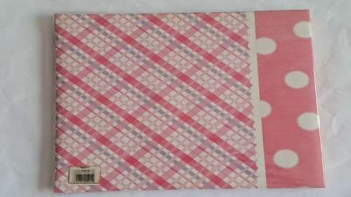 Scrapbook 12` album + 9 plastic sleeves