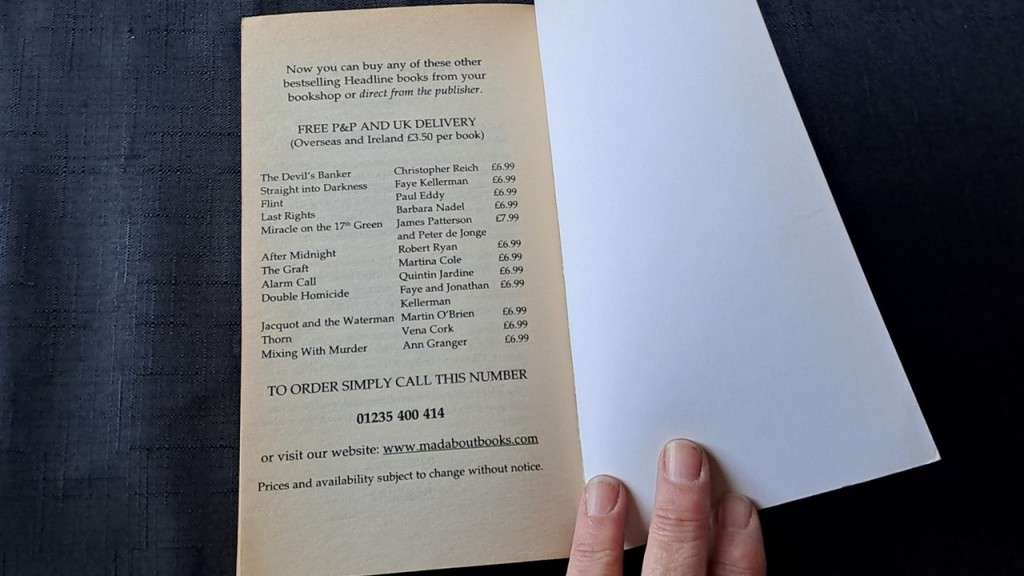 Christopher Reich  - The patriots` club - paperback/softcover - pages 502