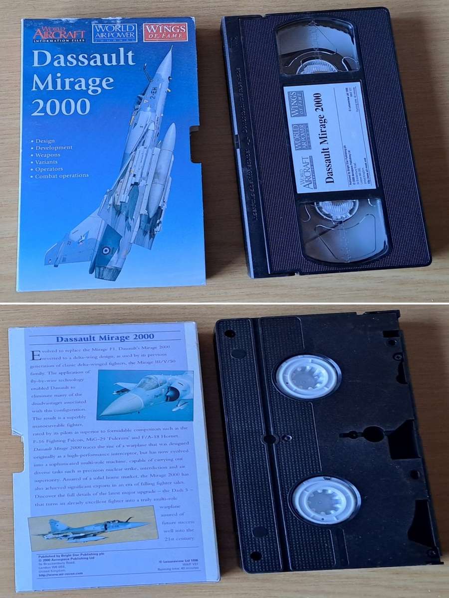 VHS -  The Dassault Mirage 2000