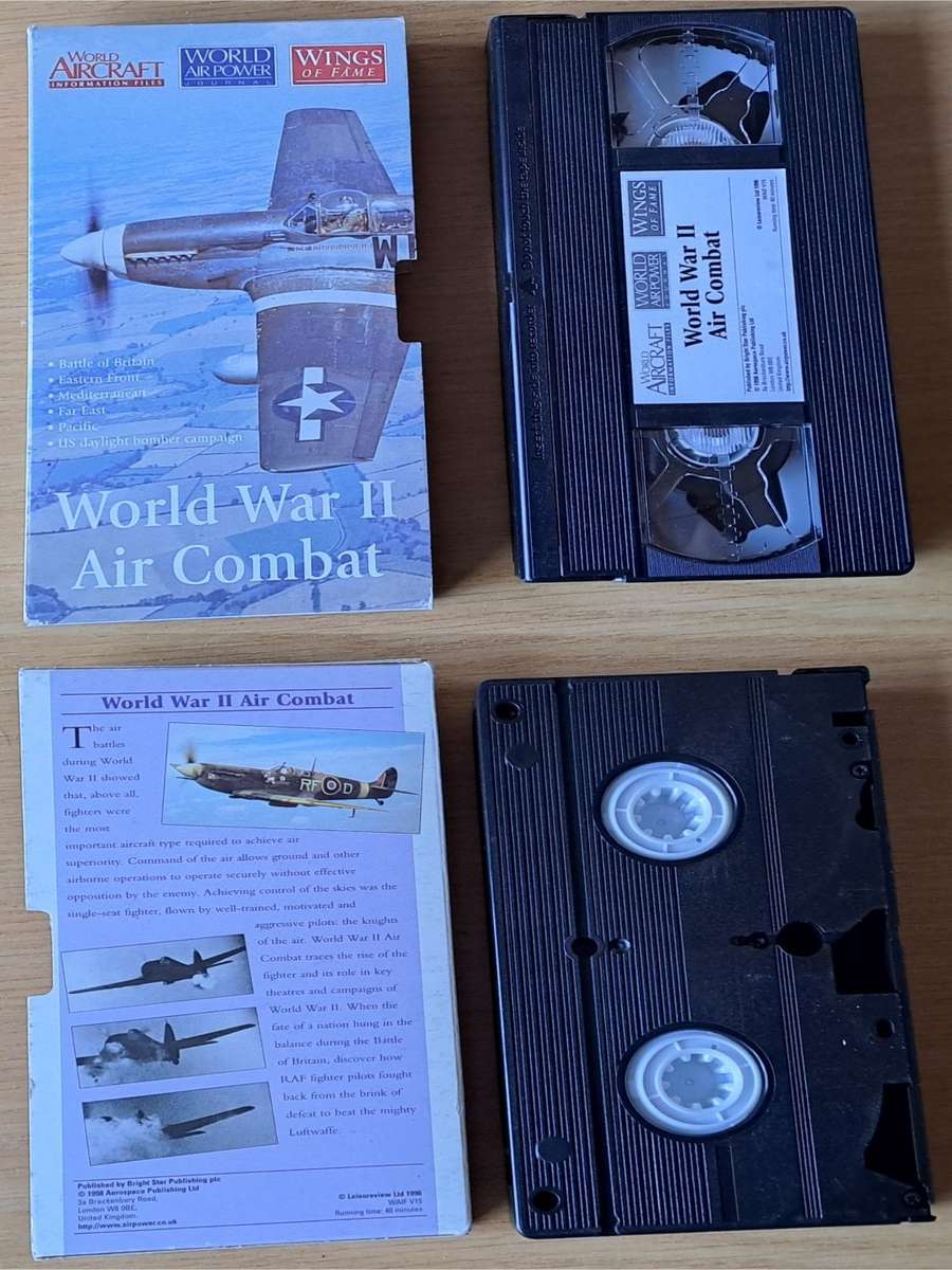 VHS -  World War II Air Combat