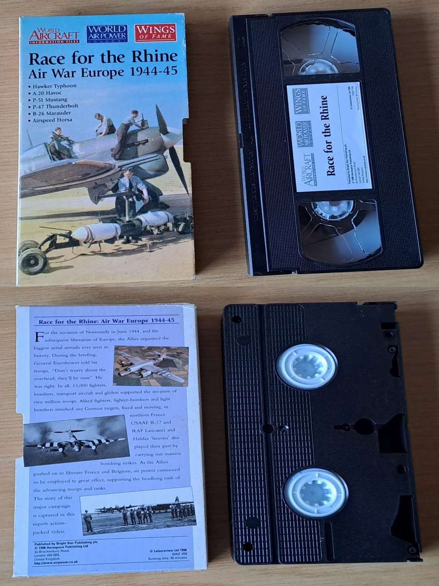 VHS -  Race for the Rhine: Air War Europe 1944-1945