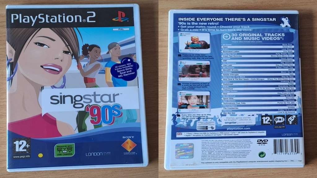PS 2: Singstar '90s