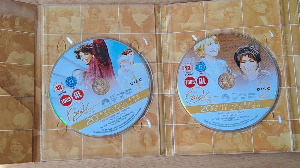 6 DVD Set with slip case : The Oprah Winfrey show - 20th anniversary collection