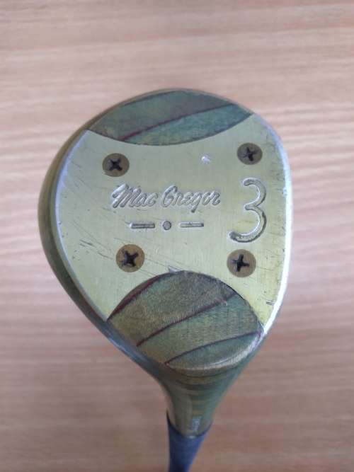 Lady MacGregor Wooden Drivers Golf Clubs #1, #3 and #5