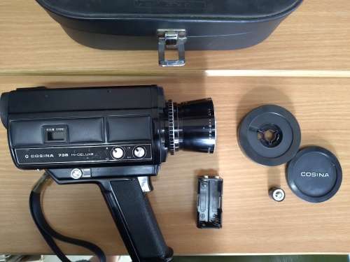 Vintage Cosina 738 Hi-Deluxe Super 8 Video Camera