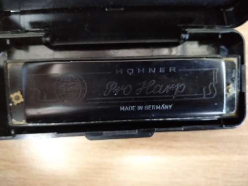 Vintage Hohner Pro Harp Harmonica