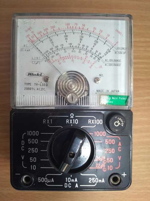 Vintage Hioki Analog Multimeter