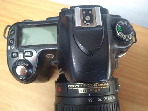 Nikon D80 Digital Camera with AF-S Nikkor 55-200mm 1:4-5.6G ED Lens