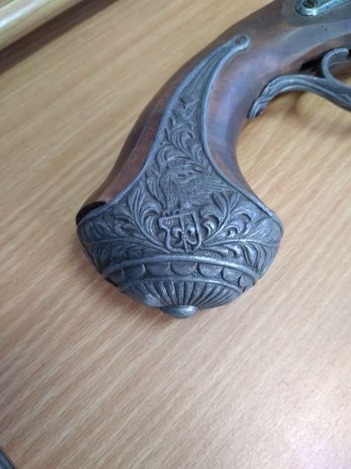 Flintlock Non-Firing Pistol Replica