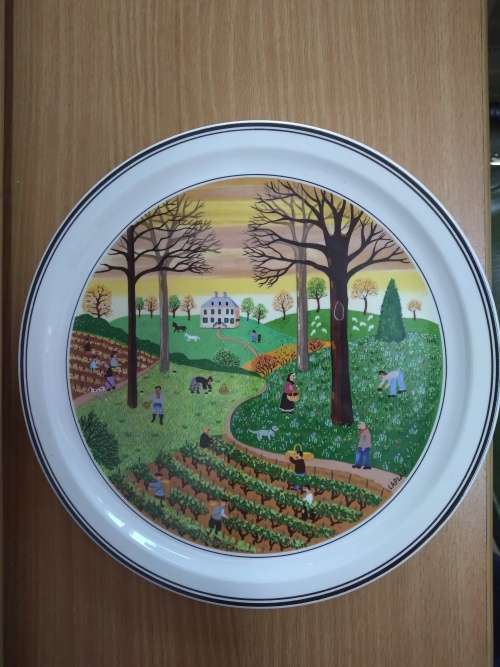 Villeroy & Boch The Four Seasons no.3 Autumn Plate (235mm)