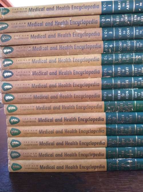 Vintage 1970s The New Illustrated Medical and Health Encyclopedia Set