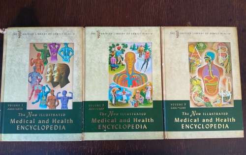 Vintage 1970s The New Illustrated Medical and Health Encyclopedia Set