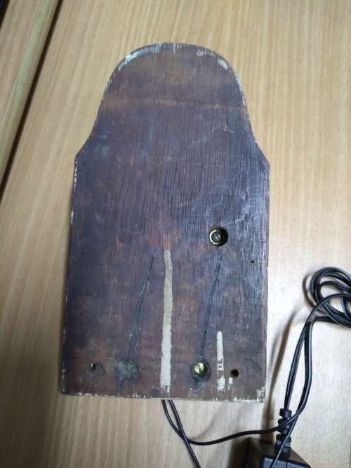 Vintage Electric Magnet Brass Alarm Bell, Refurbished