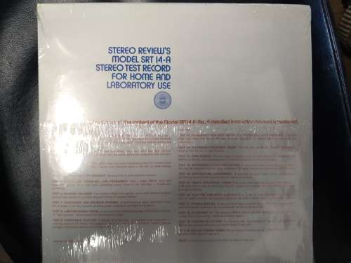 Stereo Test Record Model SRT 14-A (sealed)