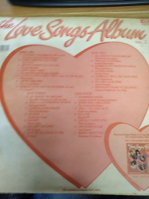 The Love Songs Album Vol.2 double LP (PINK!)